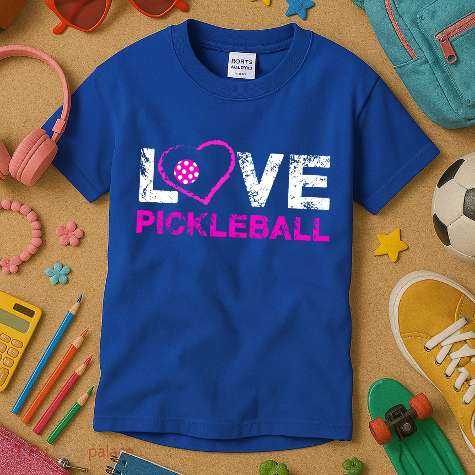 I Love Pickleball Great Gift 'S Pickleball Gift Kids T-Shirt