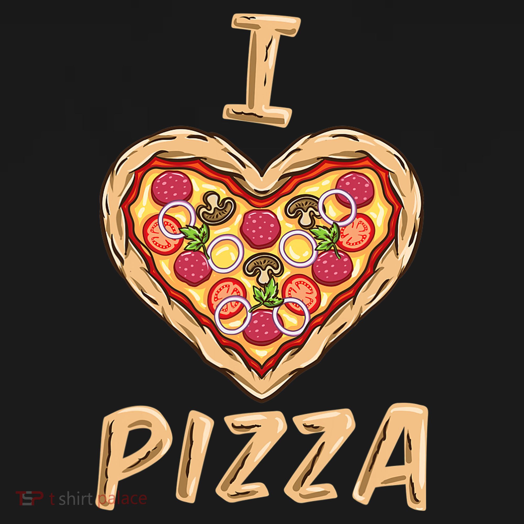 I Love Pizza for Pizza Lover Hoodie