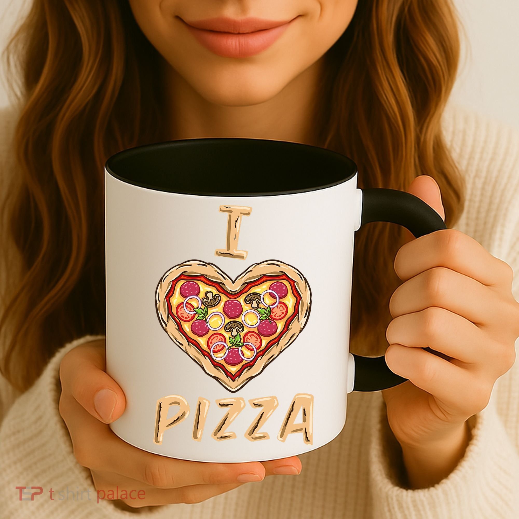 I Love Pizza for Pizza Lover Coffee Mug