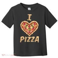 I Love Pizza for Pizza Lover Toddler T-Shirt thumb 0