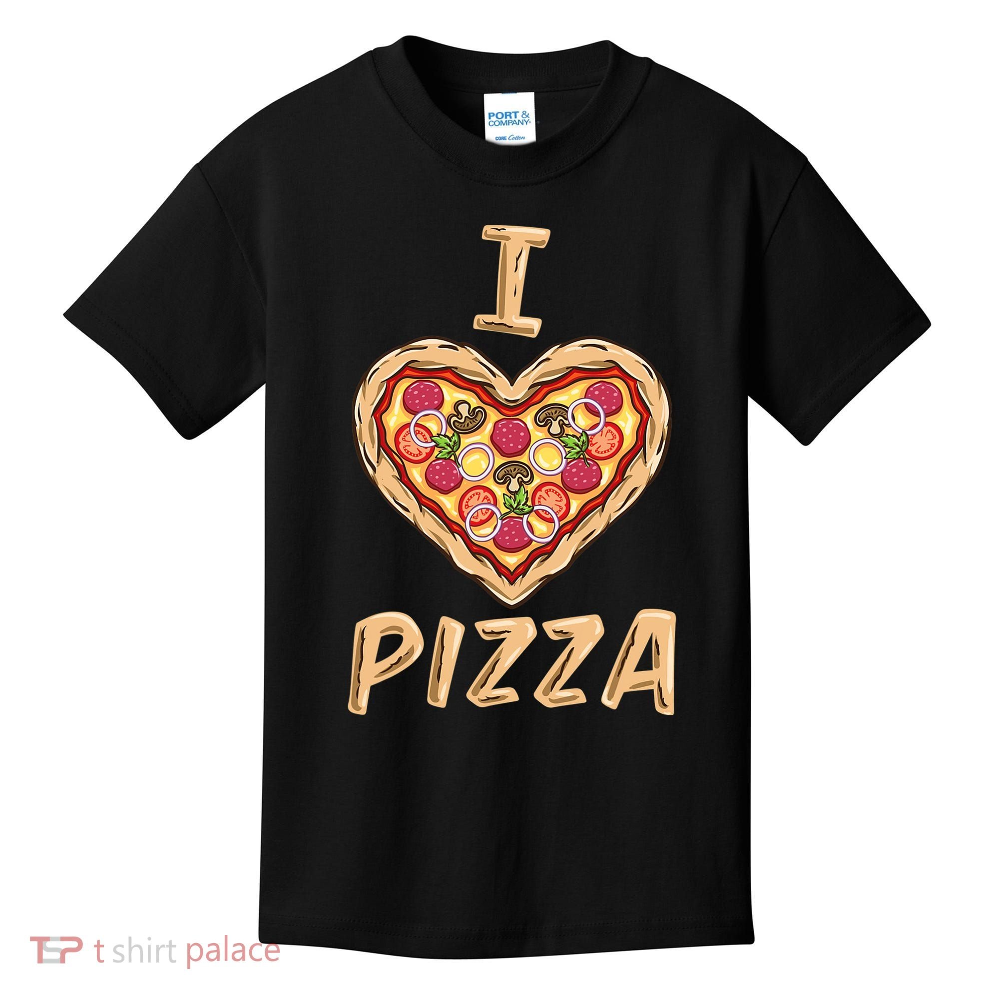 I Love Pizza for Pizza Lover Kids T-Shirt