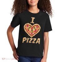 I Love Pizza for Pizza Lover Kids T-Shirt thumb 2