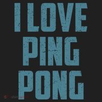 I Love Ping Pong Table Tennis Player Quote Tumbler thumb 3