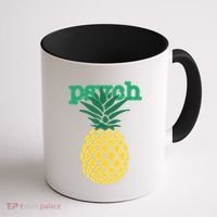 I Love Psych Gus Nicknames Pineapple Awesome Harajuku Funny Coffee Mug thumb 1