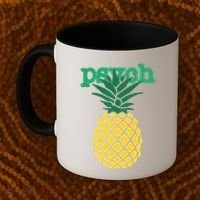 I Love Psych Gus Nicknames Pineapple Awesome Harajuku Funny Coffee Mug thumb 2
