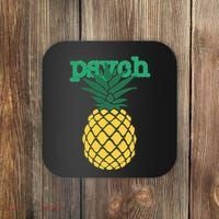 I Love Psych Gus Nicknames Pineapple Awesome Harajuku Funny Coaster thumb 0