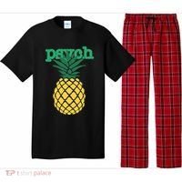 I Love Psych Gus Nicknames Pineapple Awesome Harajuku Funny Pajama Set thumb 0