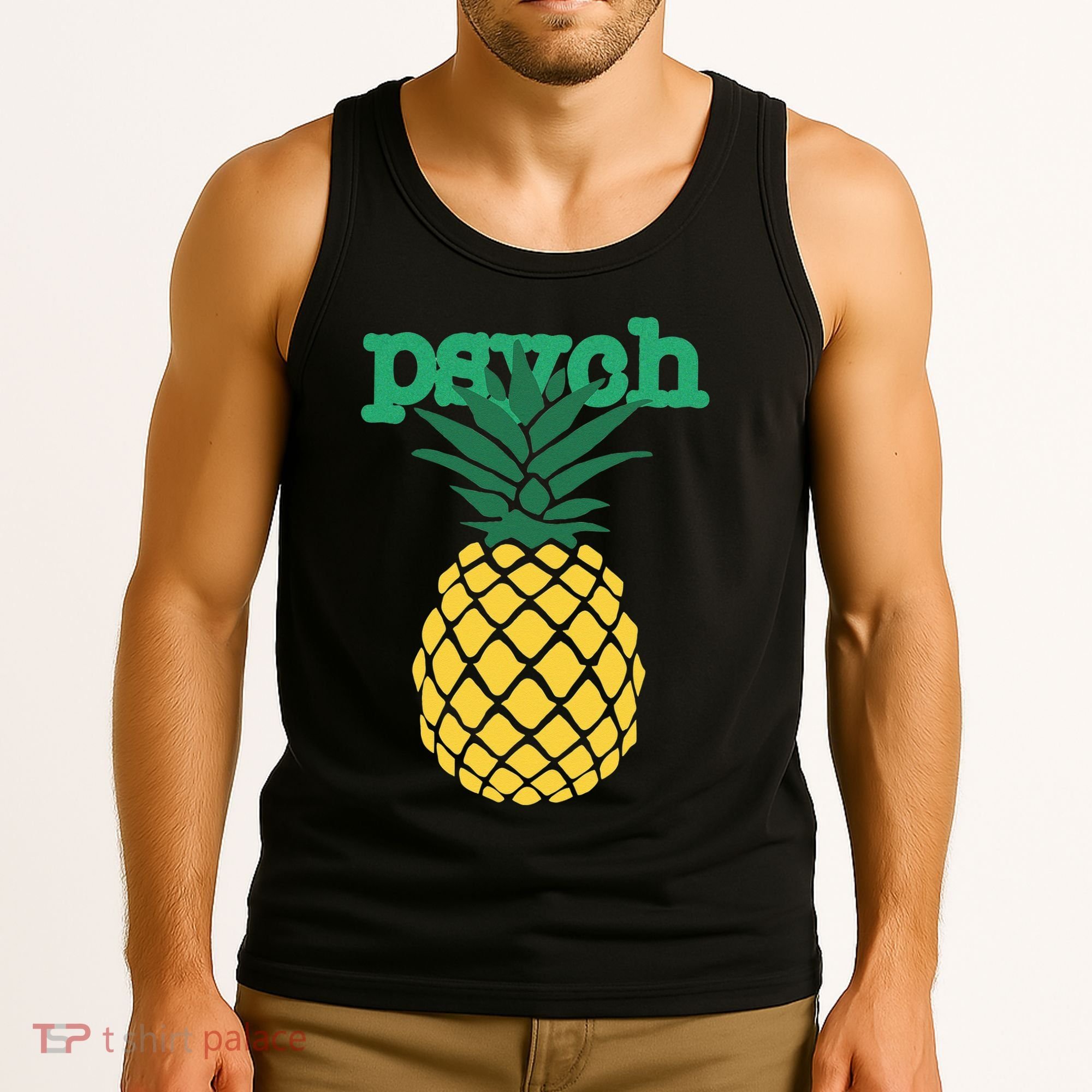 I Love Psych Gus Nicknames Pineapple Awesome Harajuku Funny Tank Top