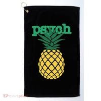 I Love Psych Gus Nicknames Pineapple Awesome Harajuku Funny Golf Towel thumb 0