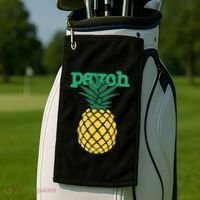 I Love Psych Gus Nicknames Pineapple Awesome Harajuku Funny Golf Towel thumb 2