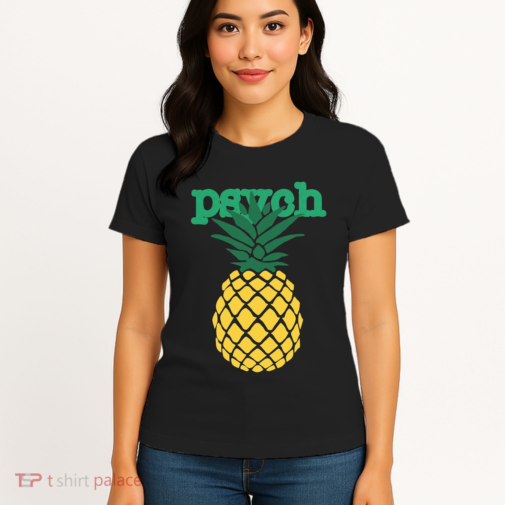 I Love Psych Gus Nicknames Pineapple Awesome Harajuku Funny Women's T-Shirt
