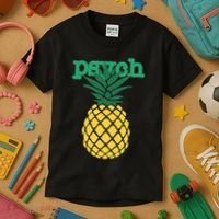 I Love Psych Gus Nicknames Pineapple Awesome Harajuku Funny Kids T-Shirt thumb 3