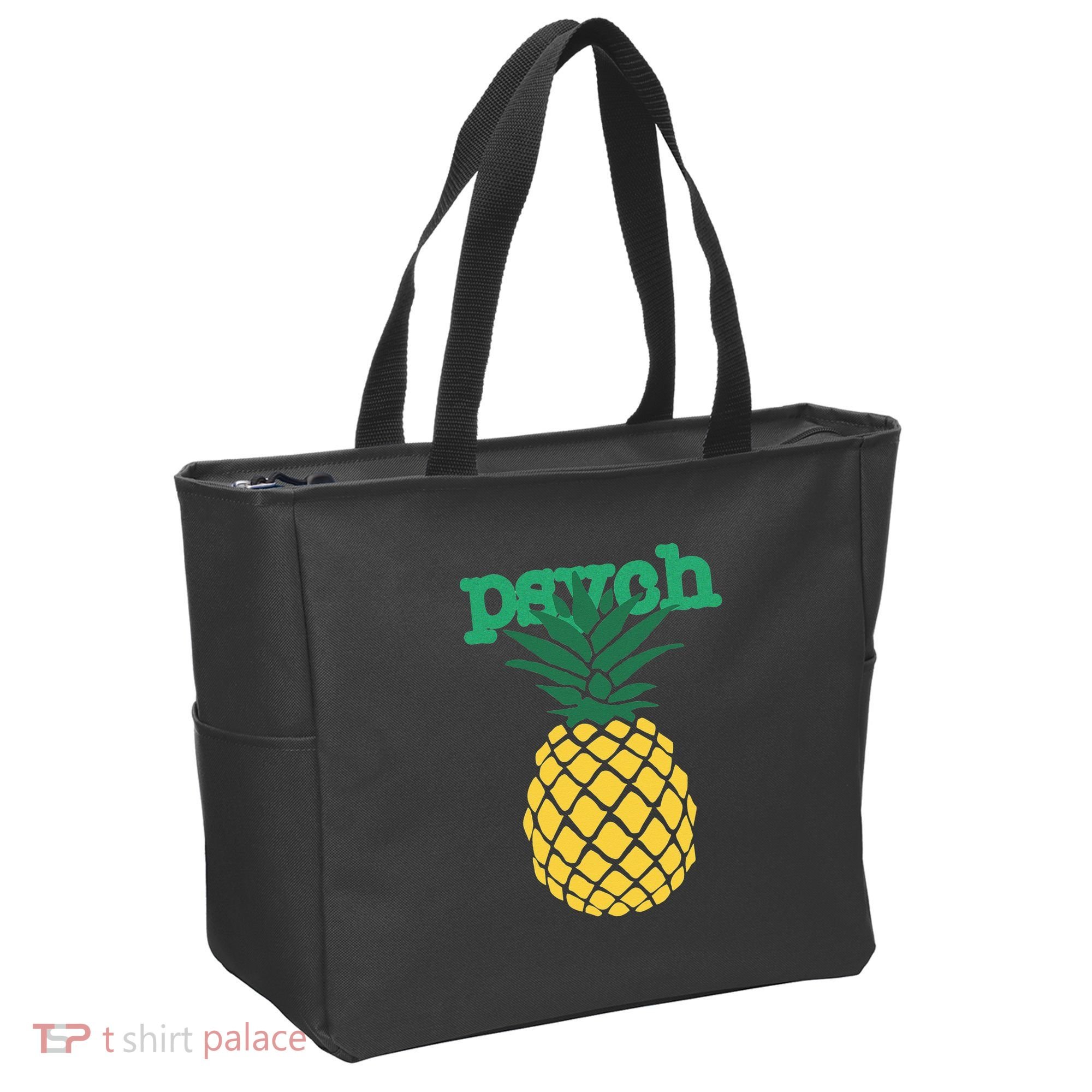 I Love Psych Gus Nicknames Pineapple Awesome Harajuku Funny Tote Bag