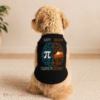 I Love Pie Funny Brain Doggie Tank thumb 2
