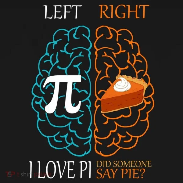 I Love Pie Funny Brain Doggie Tank
