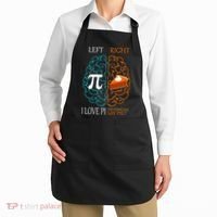 I Love Pie Funny Brain Apron thumb 2