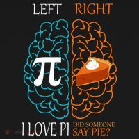 I Love Pie Funny Brain Polo thumb 3