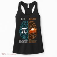 I Love Pie Funny Brain Women's Tank Top thumb 0