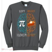 I Love Pie Funny Brain Sweatshirt thumb 0