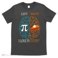 I Love Pie Funny Brain T-Shirt thumb 0