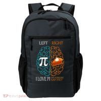 I Love Pie Funny Brain Backpack thumb 0