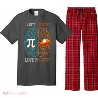 I Love Pie Funny Brain Pajama Set thumb 0