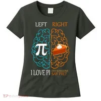 I Love Pie Funny Brain Women's T-Shirt thumb 0
