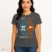 I Love Pie Funny Brain Women's T-Shirt thumb 4