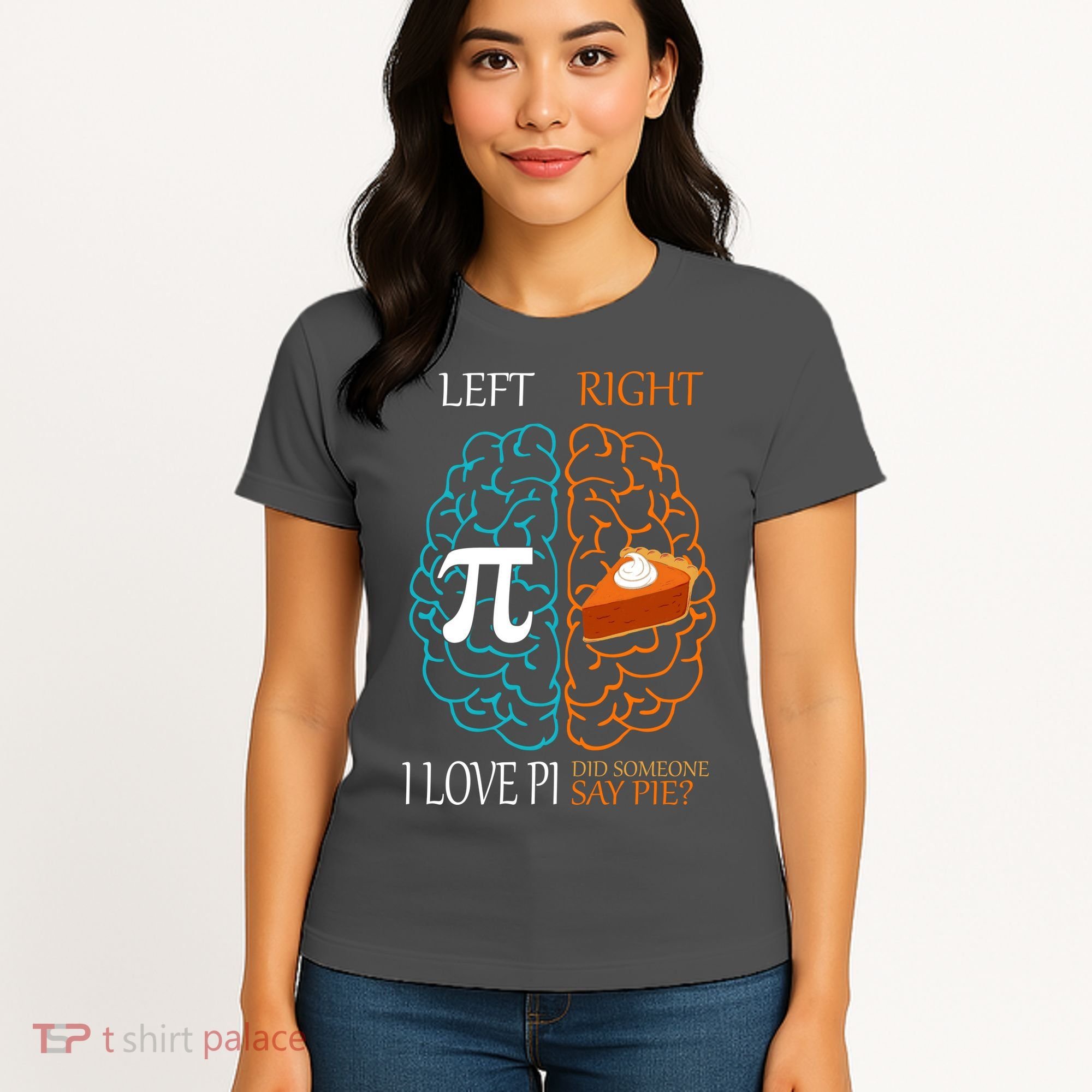 I Love Pie Funny Brain Women's T-Shirt