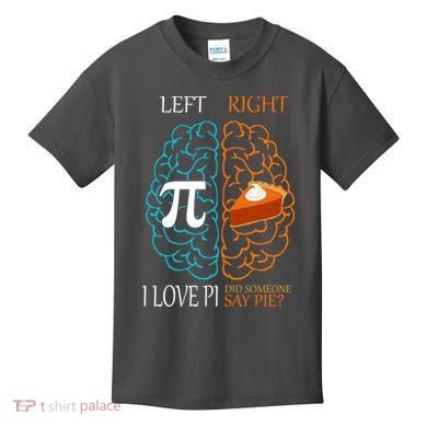 I Love Pie Funny Brain Kids T-Shirt