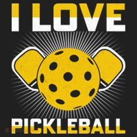 I Love Pickleball Paddle Hat thumb 2