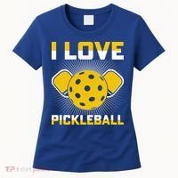 I Love Pickleball Paddle Women's T-Shirt thumb 0