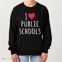 I Love Public Schools Women's Sweatshirt thumb 0