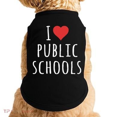I Love Public Schools Doggie Tank