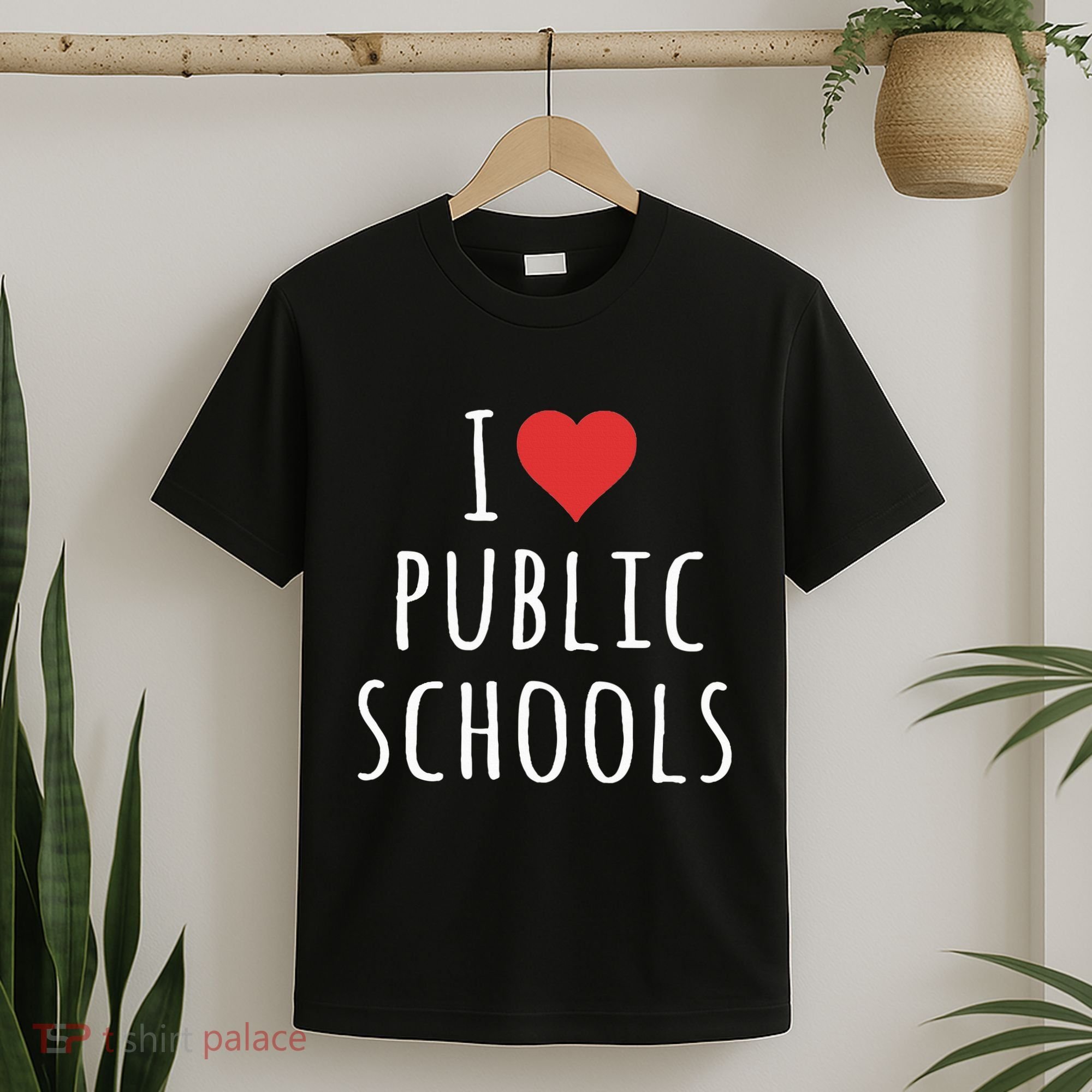 I Love Public Schools T-Shirt
