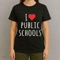 I Love Public Schools T-Shirt thumb 4