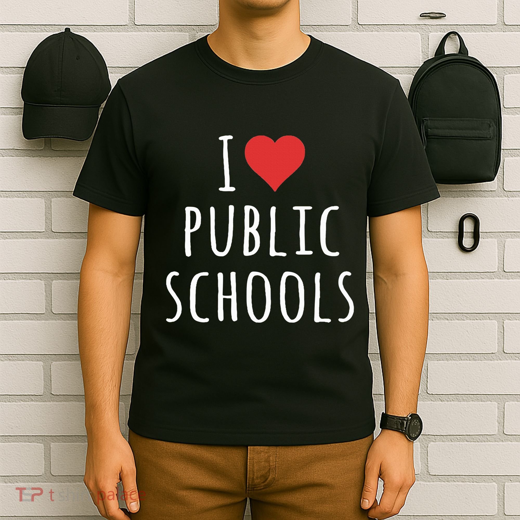 I Love Public Schools T-Shirt
