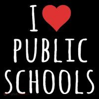 I Love Public Schools Ornament thumb 1