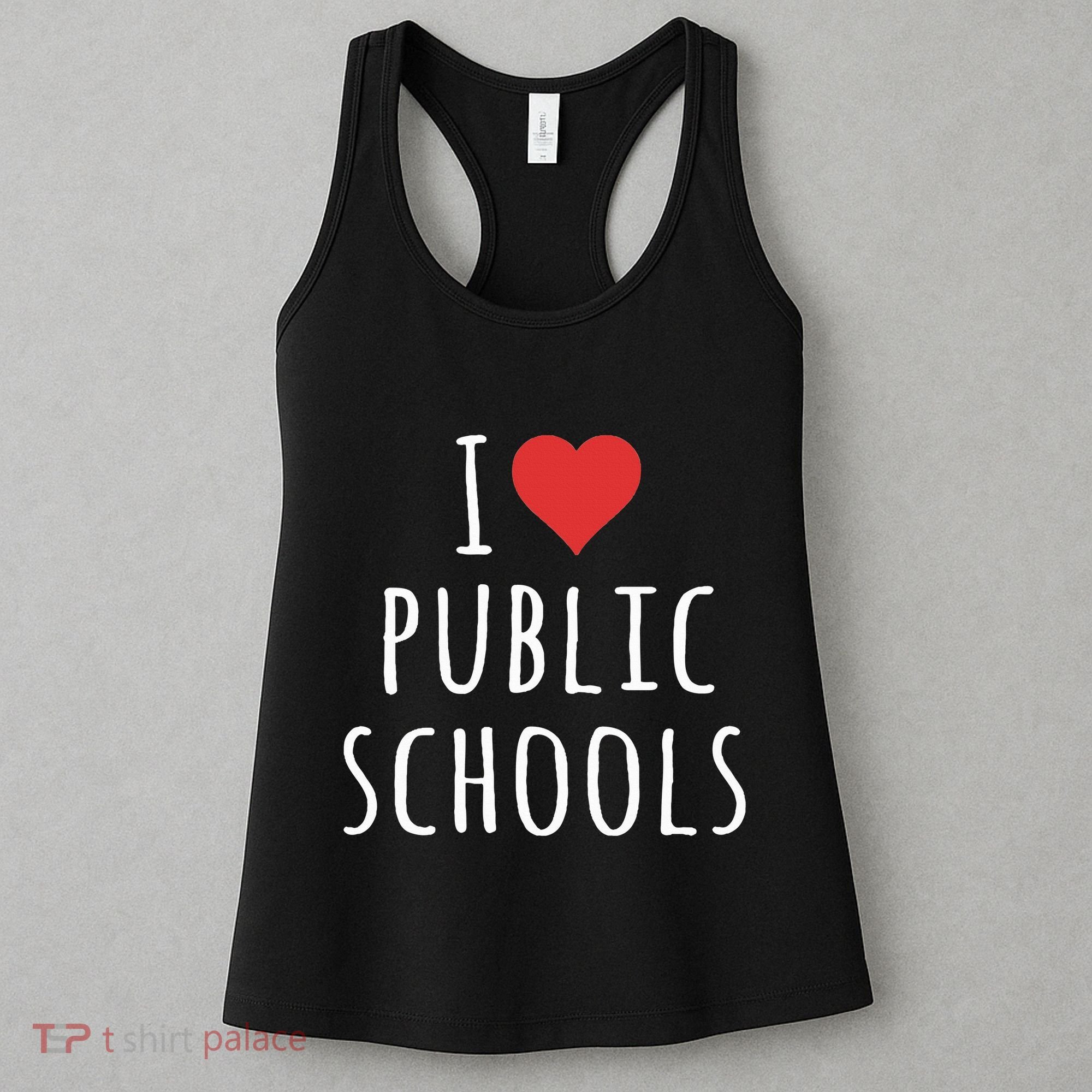 I Love Public Schools Women's Tank Top