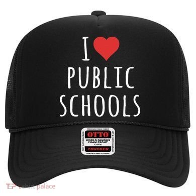 I Love Public Schools Hat