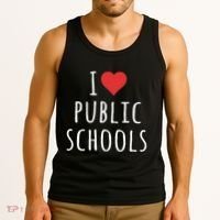 I Love Public Schools Tank Top thumb 3