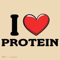 I Love Protein Funny Gym Workout Tote Bag thumb 4