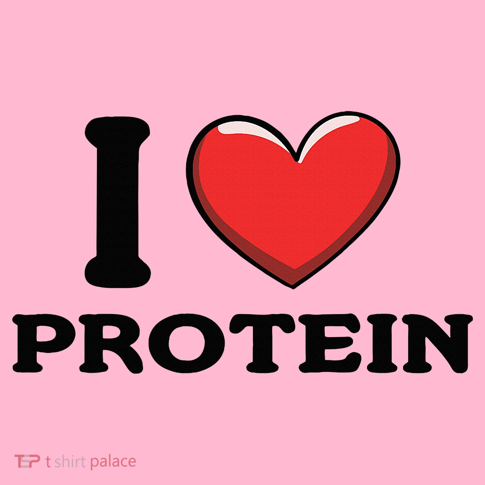 I Love Protein Funny Gym Workout Coaster