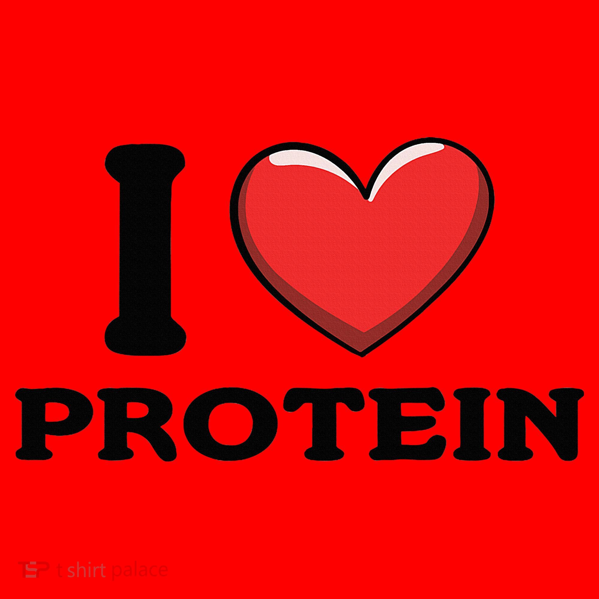 I Love Protein Funny Gym Workout Santa Hat