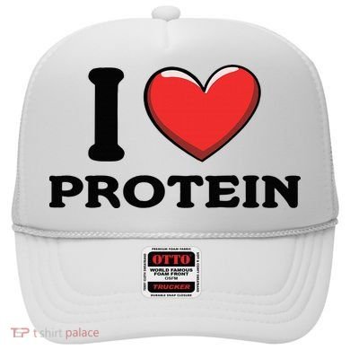 I Love Protein Funny Gym Workout Hat