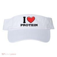 I Love Protein Funny Gym Workout Visor thumb 0