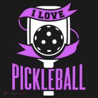 I Love Pickleball USA-Made Doggie Bandana thumb 2