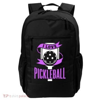 I Love Pickleball Backpack