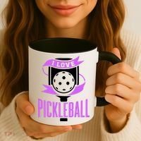 I Love Pickleball Coffee Mug thumb 3