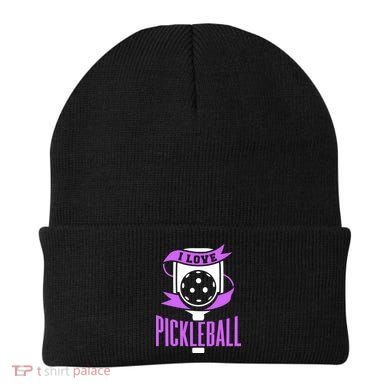 I Love Pickleball Beanie